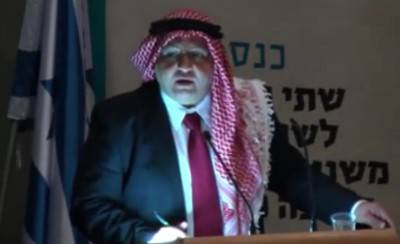 بالفيديو : تهجّم على الأردن: المُعارض مضر زهران في إسرائيل بالشماغ الأردني