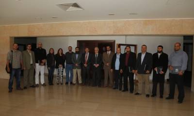 حفل تخريج الطلبة المشاركين في دورة Introduction to Management Advanced Maintenances