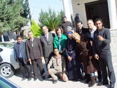 ابو حسان تزور المدينة العربية الشاملة لذوي الاحتياجات الخاصة