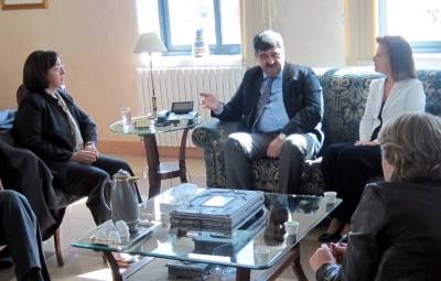 وفد منظمة قرى الأطفال S.O.S الدولية يزور وزارة التنمية الاجتماعية