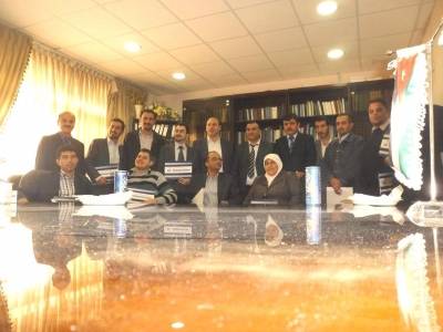 تخريج الموظفين المشاركين بدورة تدريبية في دائرة مراقبة الشركات