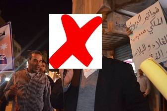 تجار شارع الملك حسين في الزرقاء يطالبون الاجهزة الامنية بوقف الاعتصامات ويتوعدون القائمين عليها