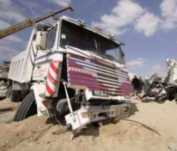 تدهور تريلا يؤدي إلى وفاة مواطن