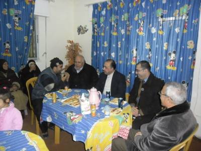 النائب أبو خديجة بضيافة إفطار جمعية نوارس الرحمن الخيرية