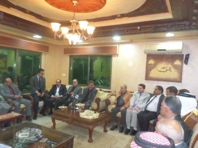 الكلالده يلتقي الاحزاب السياسية في البقعة