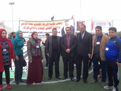 بلدية الزرقاء تطلق بطولة الوفاء للقائد العربية لخماسيات كرة القدم النسوية