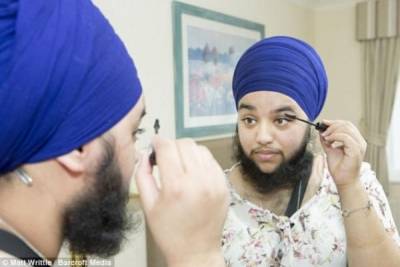 بريطانية : اللحية سر الإنوثة