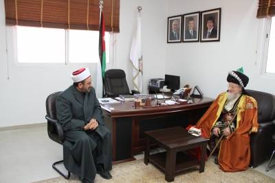 مفتي روسيا يزور جامعة العلوم الإسلامية