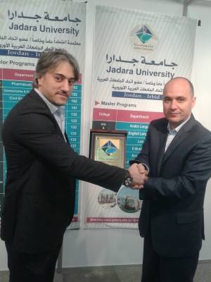 جامعة جدارا تشارك بمعارض تعليمية خارج الأردن