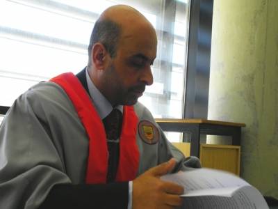 تهنئة لـ الدكتور المحامي سعود العبادي