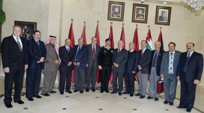 السويلميين يلتقي وفداً من القوات المسلحة الأردنية