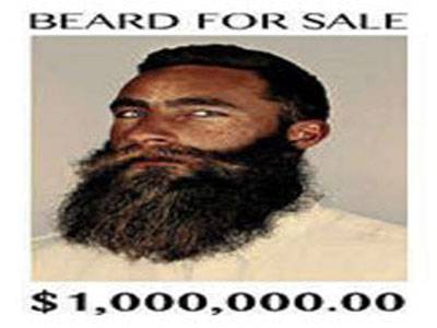 أسترالي يعرض بيع لحيته بمليون دولار