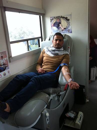 حملة التبرع بالدم في جامعة العلوم التطبيقية الخاصة