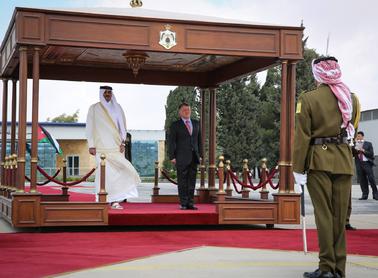 ماذا قال اسلاميو الاردن في زيارة  امير قطر الشيخ تميم للاردن ؟!