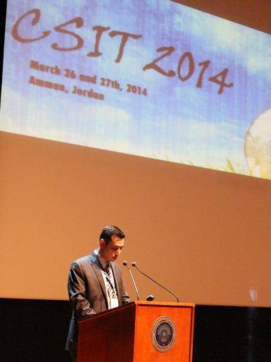 جامعة العلوم التطبيقية الخاصة تعقد المؤتمر الدولي السادس لعلوم الكمبيوتر وتكنولوجيا المعلومات CSIT 2014