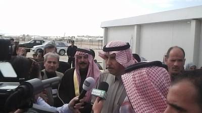 سفير خادم الحرمين يشارك بيوم المرأة العالمي في الزعتري