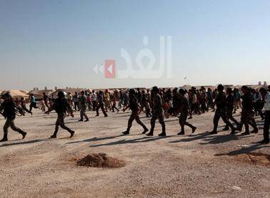 22 مصابا من الدرك والأمن في شغب الزعتري