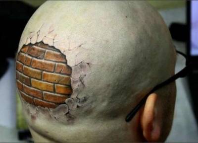 بالصور.. أغرب الوشوم بطريقة ثلاثية الأبعاد