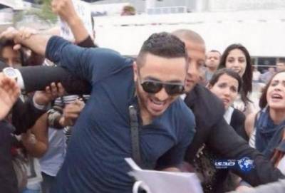 بالصور.. شاهد ماذا حدث للفتيات في حفل تامر حسني بالمغرب..!!