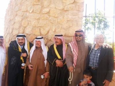 الشريف هايل الرفاعي في ضيافة الدكتور وائل الفاعوري