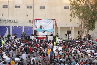 اﻟﻌﺮﻳﻔﻲ ﻳﺤﺎﺿﺮ ﻓﻲ اﻟﺰرﻗﺎء ﺑﺤﻀﻮر اﻵﻻف