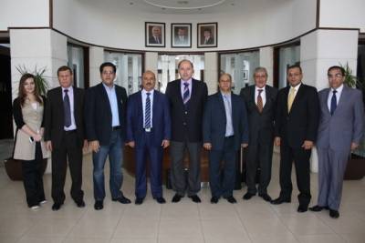 جامعة الشرق الأوسط تبحث تدريب طلبة سرت الليبية