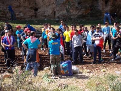 انطلاق فعاليات  بطولة المغامرة و التحدي  للجامعات العربية الثالثة في عجلون