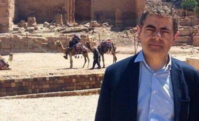 مستر بين يزور البتراء