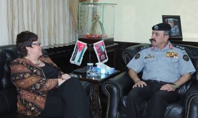 السويلميين يبحث مع مسؤولة دولية دور قوات الدرك في مناطق النزاعات