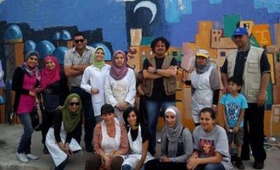 بنك القاهرة عمان يرعى جدارية فنية ضخمة لدعم البيئة