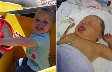 بالصور.. رضيعة تمتلك لسانا يوازي طول وجهها