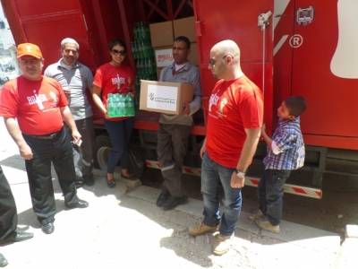 جمعيه المبدعات توزع مساعدات على الأسر المحتاجة في كفرنجة