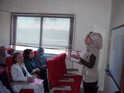 أكاديمية لسان العروبة الدولي وبالتعاون مع جمعية نور المنار لذوي الإعاقة تعقد دورة ( خبراء القيادات الانسانية )