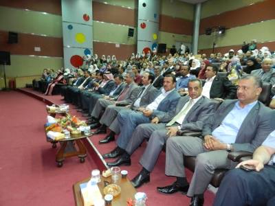 محافظ الزرقاء يرعى احتفال تربية الزرقاء الثانية بعيد الاستقلال