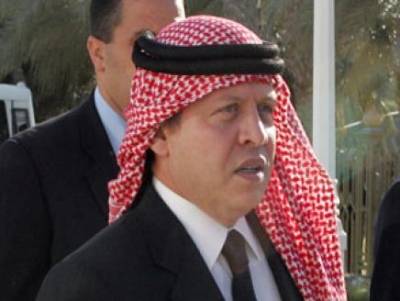 الملك في منزل الجازي بدير غبار