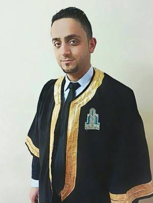 تهنئة للغالي مهدي ناصر الكردي بالبكالوريس