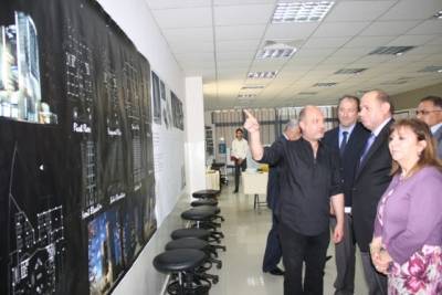 عرض مشاريع طلبة العمارة و التصميم في جامعة الشرق الأوسط