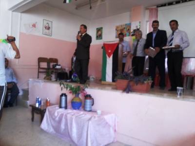 مدرسة السمح الاسلاميه في جرش تحتفل بالاعياد الوطنية