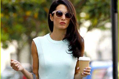 4 صور لخطيبة جورج كلوني اللبنانية ستجعلك تعشقها