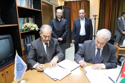 مذكرة تفاهم بين العلوم التطبيقية و (الرأي) لتنفيذ أهداف بحثية وتدريبية
