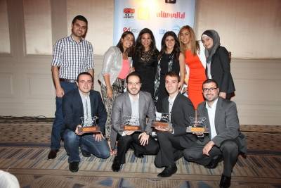 أمنية تحصد أربع جوائز لتطبيقات الموبايل ومواقع الإنترنت في حفلJAWA للعام 2014