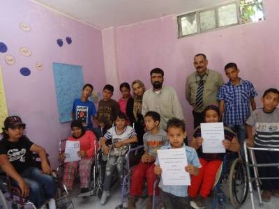 اطلاق برنامج انقاذ  محو الاميه المقنعه في لواء عين الباشا