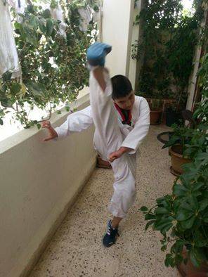 الواعد محمد الغلاييني يحصل على المرتبة الخامسة في بطولة المملكة في التايكوندوا