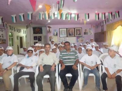 شباب صخرة ينظم معسكره  النهاري الأول (مصور )