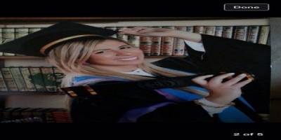 المحامي شادي الحياري يهنئ خطيبته الدكتوره سجى الصلاحات بمناسبة التخرج