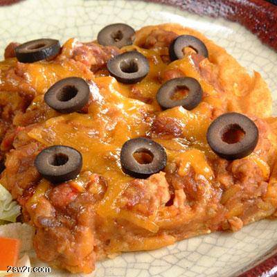 طريقة عمل فطيرة الدجاج مع البطاطس