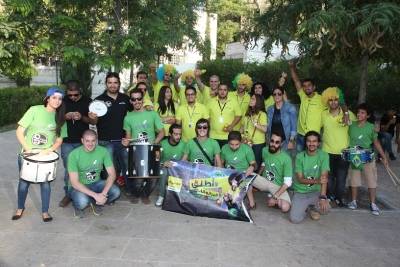 أمنية تقدم فرقة موسيقية تجوب شوارع الأردن لإضفاء أجواء حماسية توائم بأجواء كأس العالم