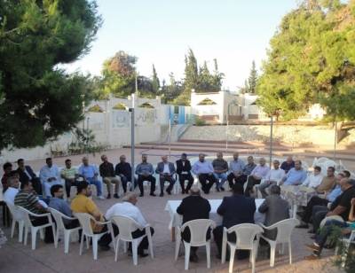 امسية رمضانية في معسكر الحسين للشباب بعجلون