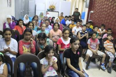 بالصور .. لؤلؤة طارق تقيم حفل إفطار لأطفال مركز الفتى اليتيم