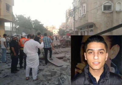 نجاة عائلة الفنان محمد عساف من الموت.. بالصور